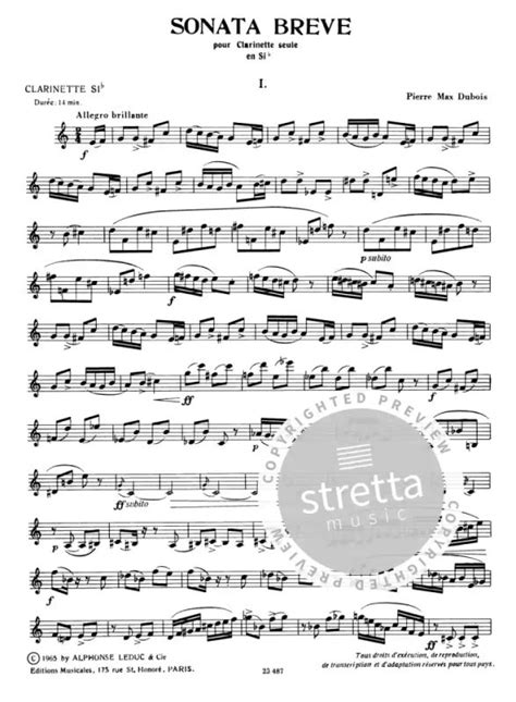 Sonata Breve (clarinet)